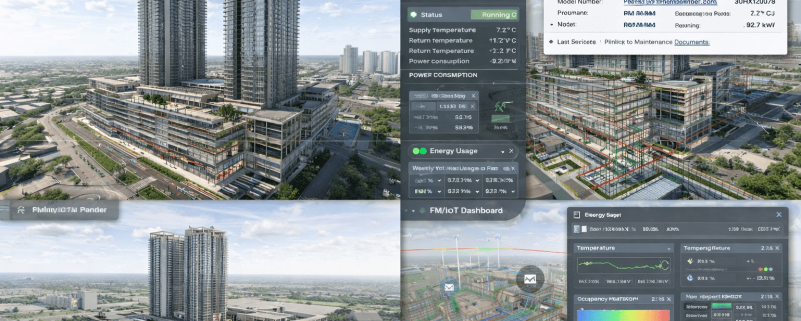 We deliver true digital twins for high-rise residential and shopping malls—integrating BIM, IoT, asset data, and FM intelligence across the full asset lifecycle.